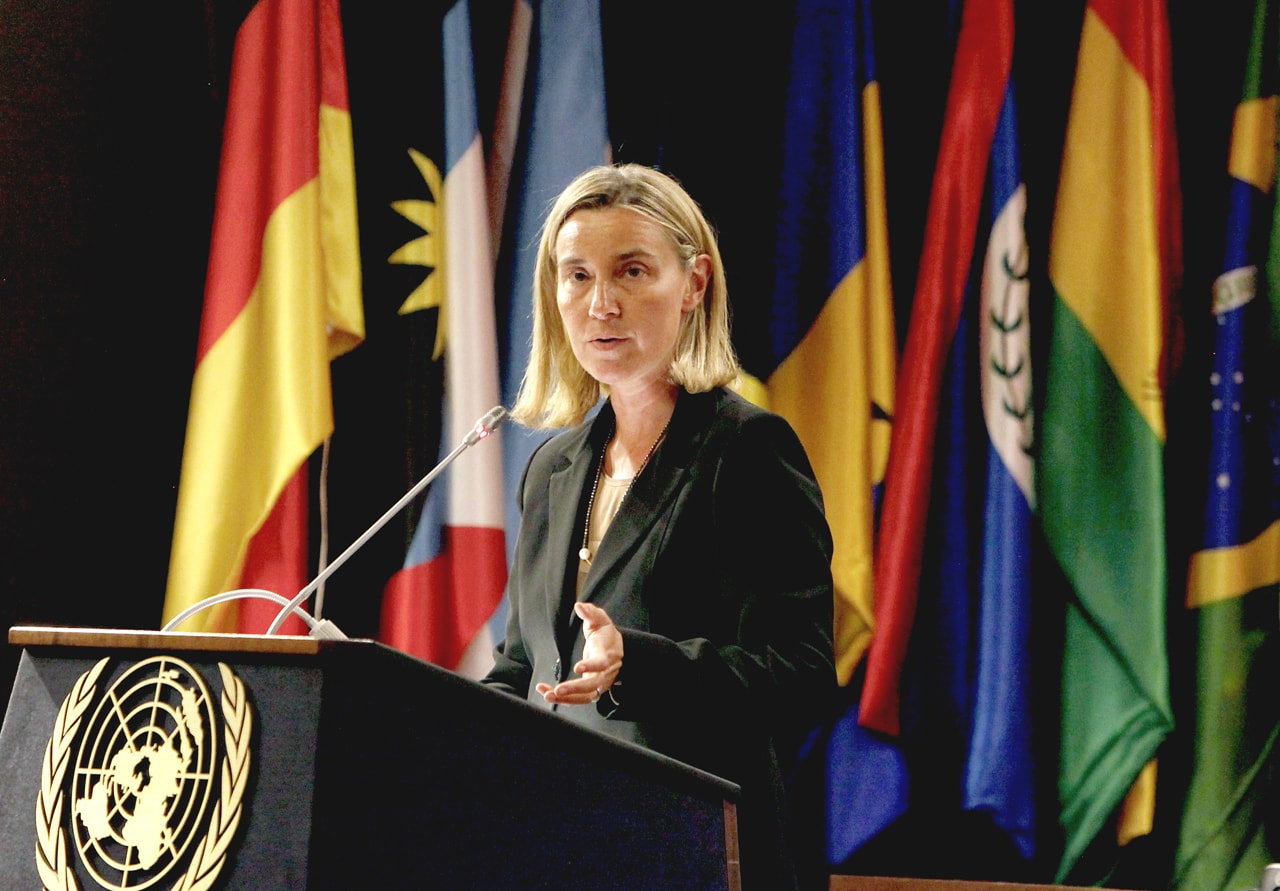 Federica Mogherini, Foreign Minister of Italy