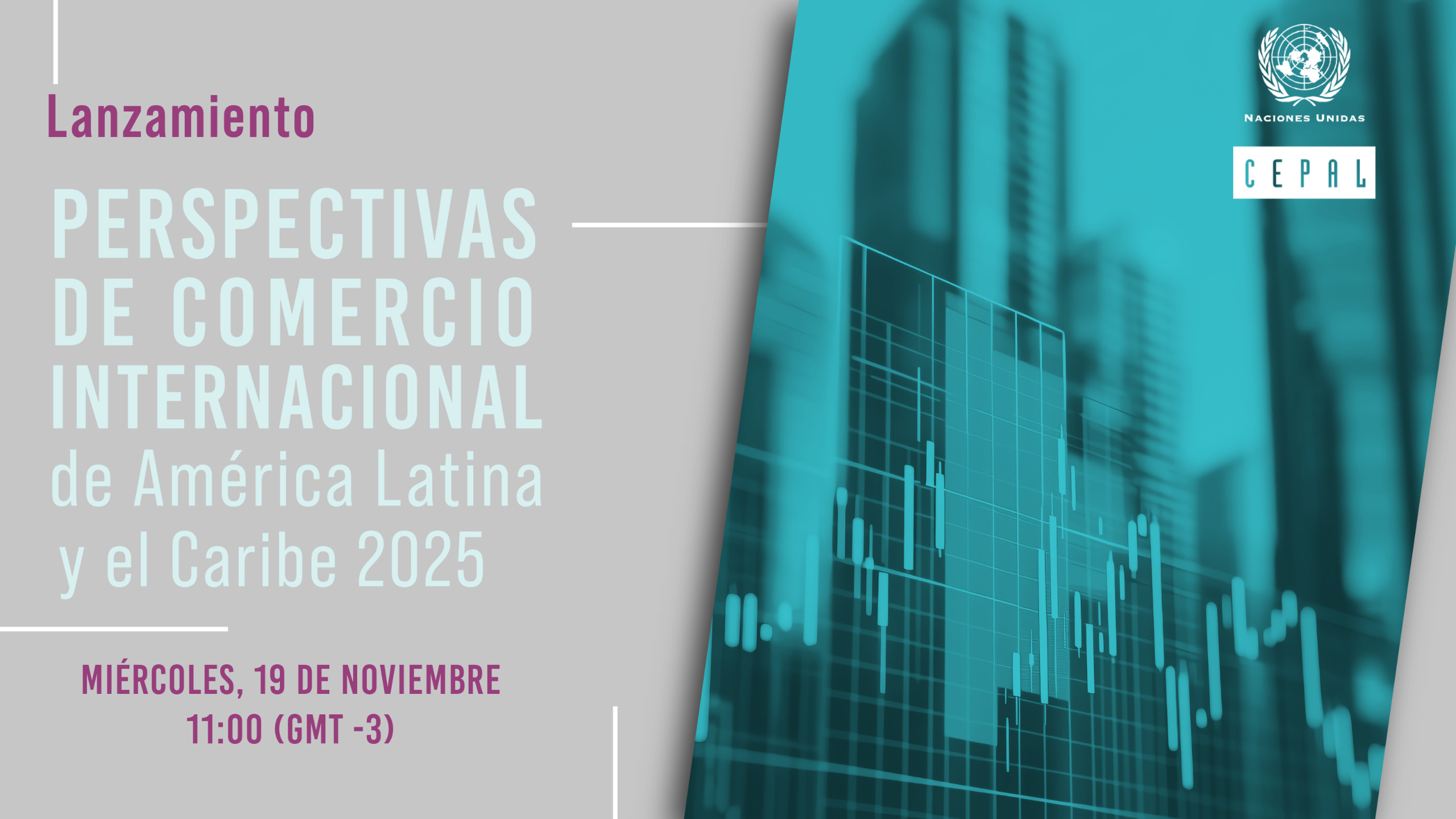 Banner Perspectivas del Comercio Internacional de ALC 2025