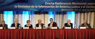 Inauguración de la IV Conferencia ministerial sobre la sociedad de la información en América Latina y el Caribe (2013)