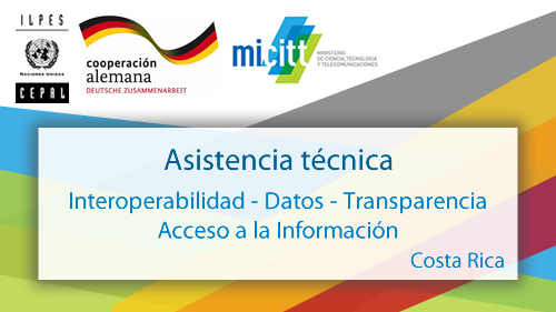 Banner Taller sobre Interoperabilidad, datos, transparencia y acceso a la información en Costa Rica