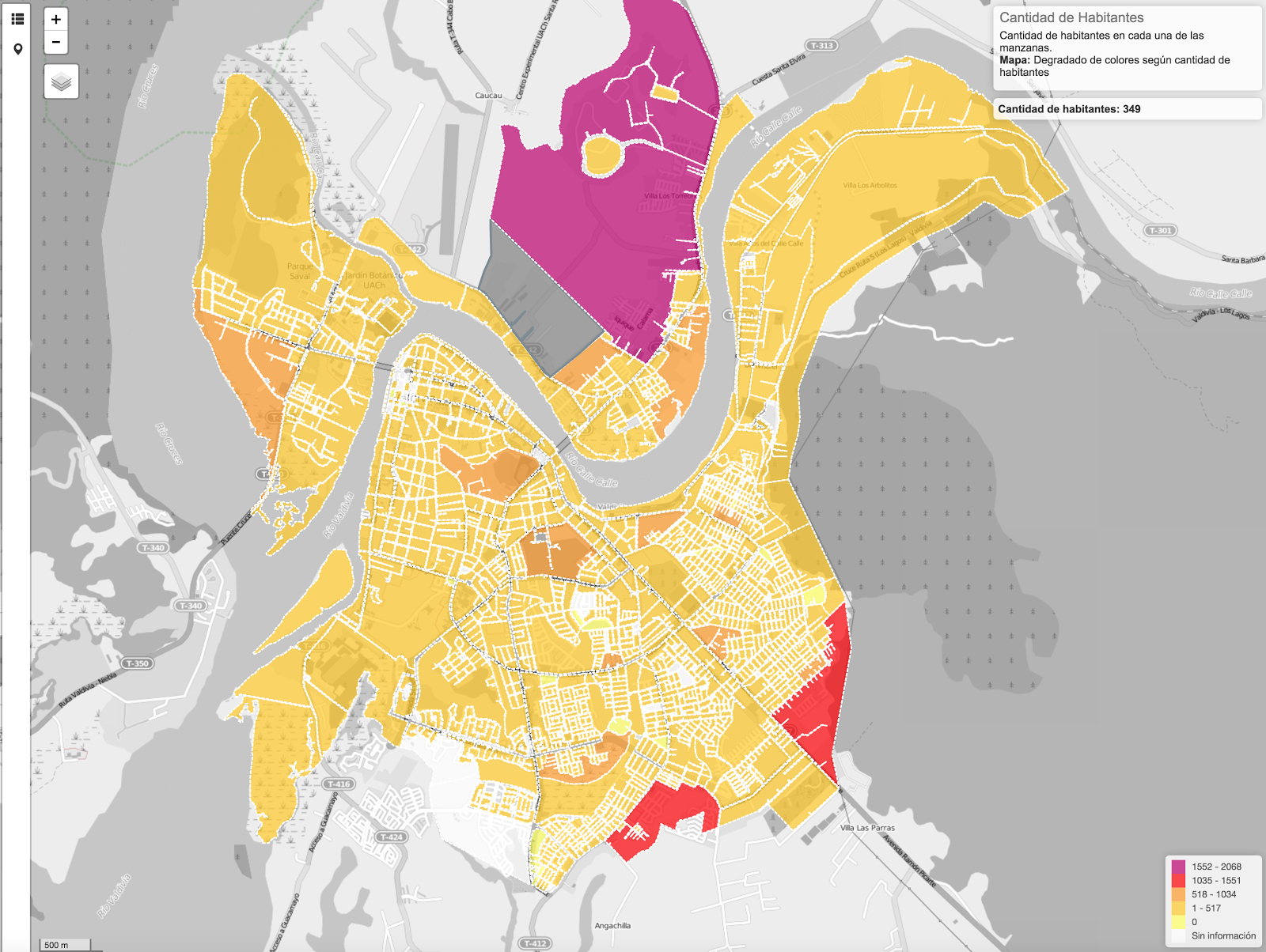 Visualizador de manzanas censales