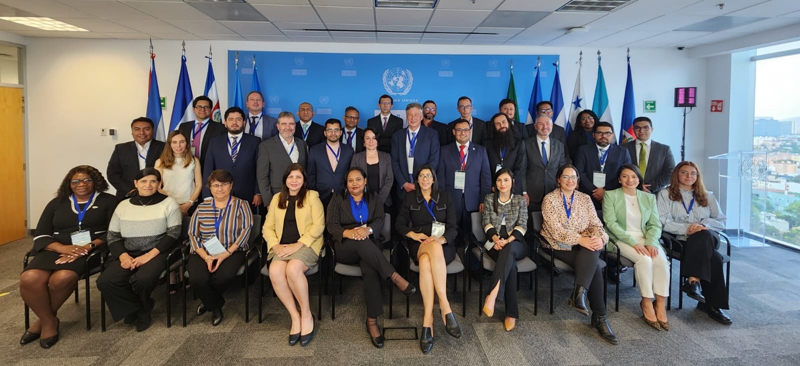 Fotografia presenta a las y los participantes al Taller tecnico regional sobre gasto tributario que se realizó en CEPAL Mexico, 2023.