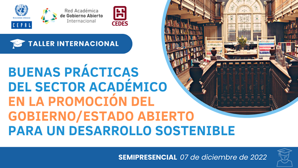 Banner taller Buenas prácticas del sector académico