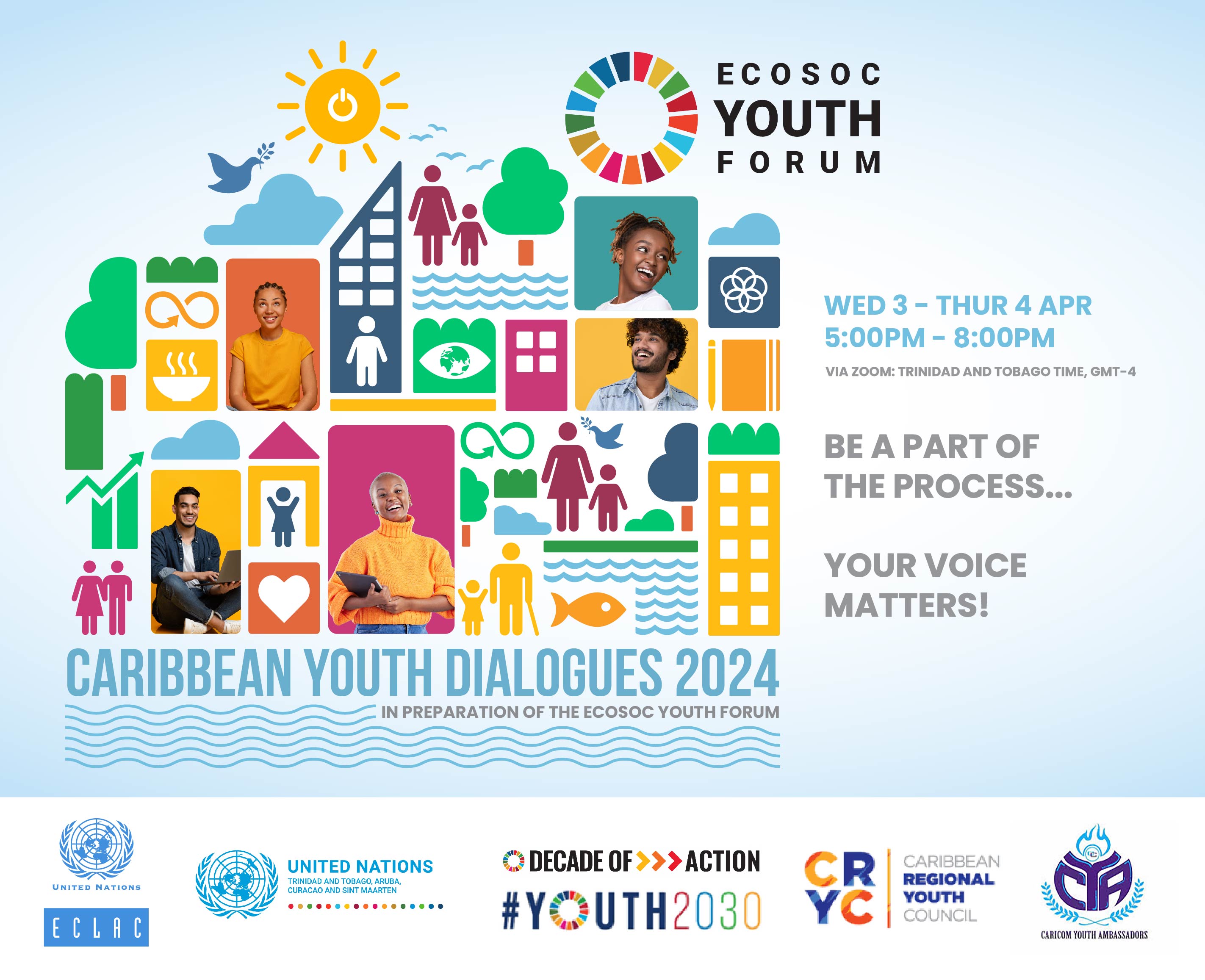 Caribbean Youth Dialogues 2024 In preparation of the ECOSOC Youth Forum