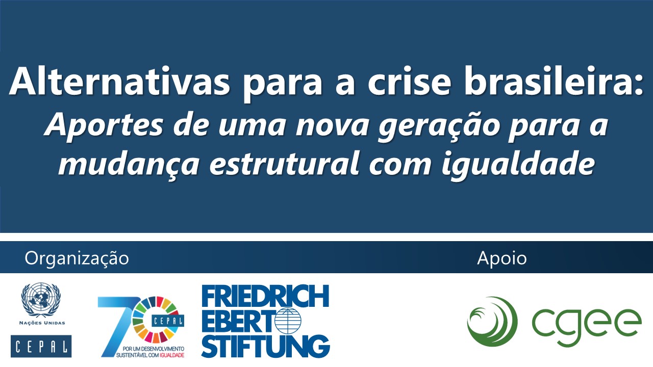 Alternativas para a crise brasileira Alternativas para a crise Brasileira