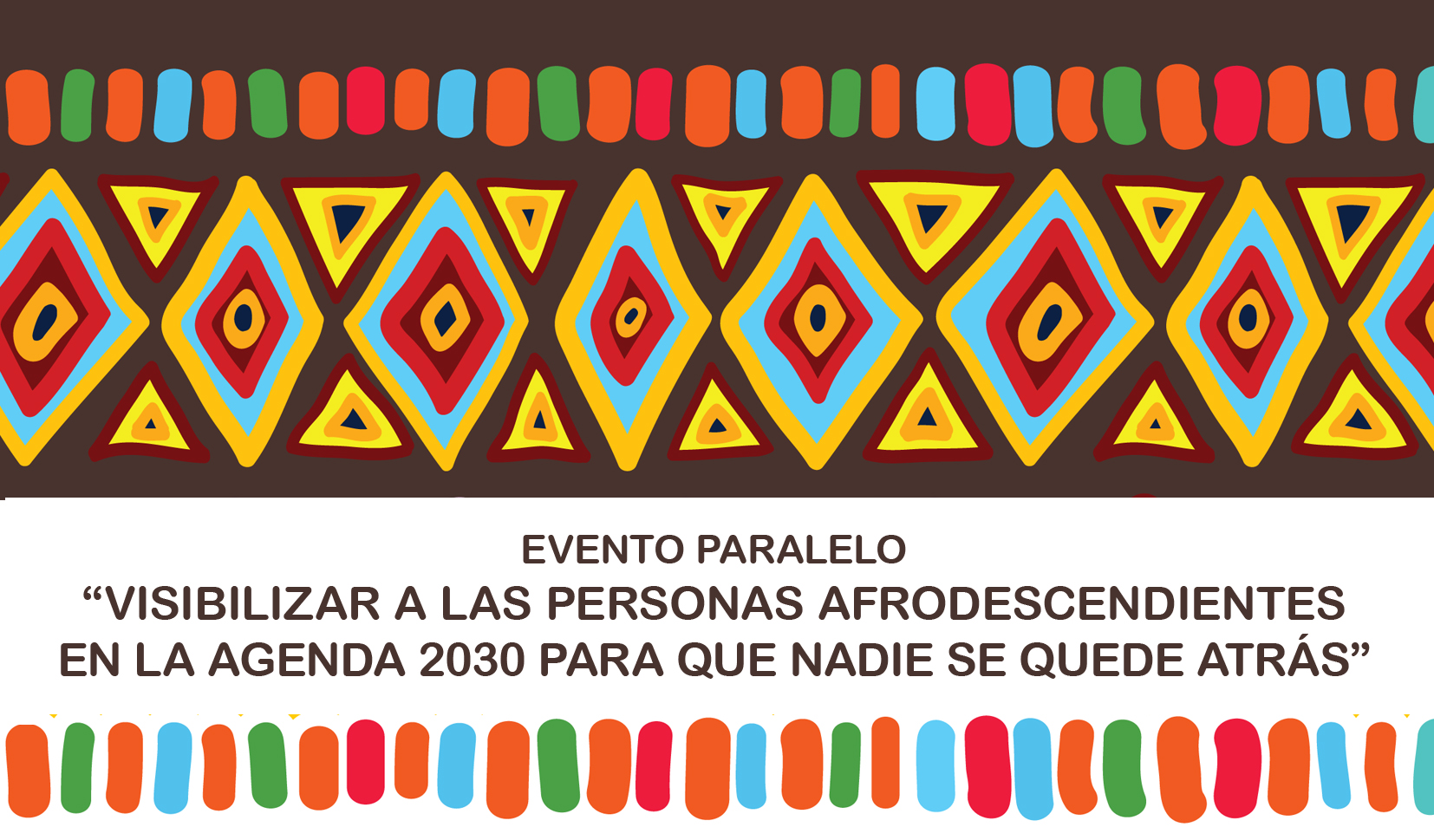 Evento paralelo situacion personas afrodescendientes