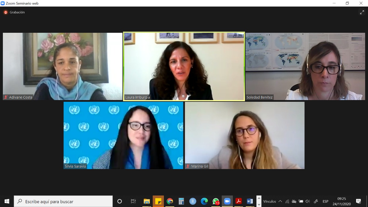 Webinar “Water, gender and climate in Latin America and the Caribbean Webinar “Water, gender and climate in Latin America and the Caribbean