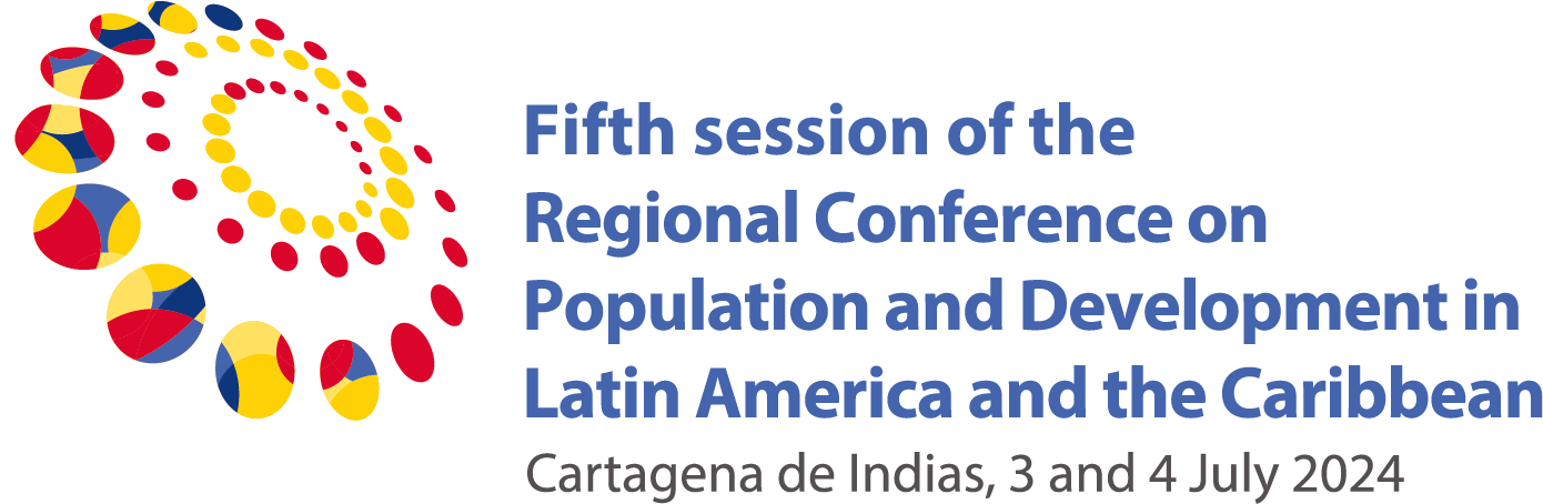 Logo Fifth session of the Regional Conference on Population and Development