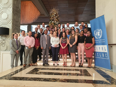 Participantes del Taller regional sobre la implementación del estándar SDMX  para la difusión e intercambio de indicadores ODS