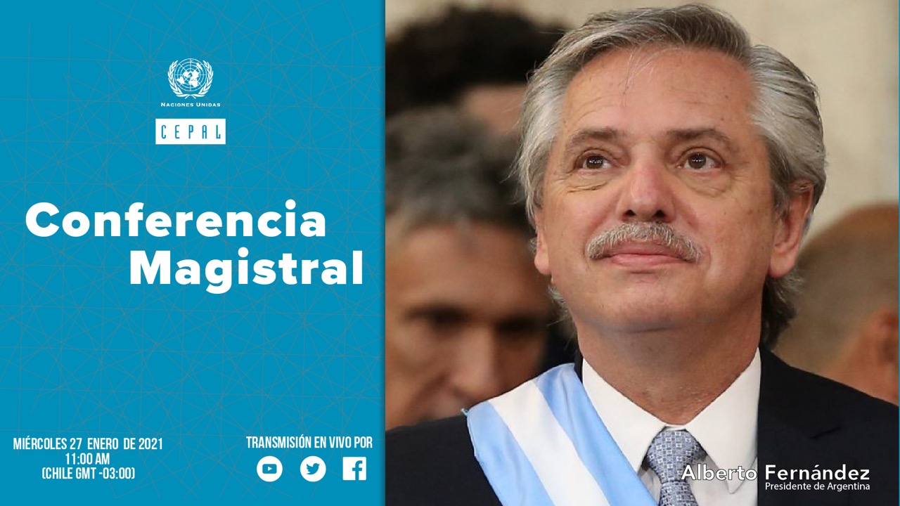 Imagen de Alberto Fernández, Presidente de la República Argentina.