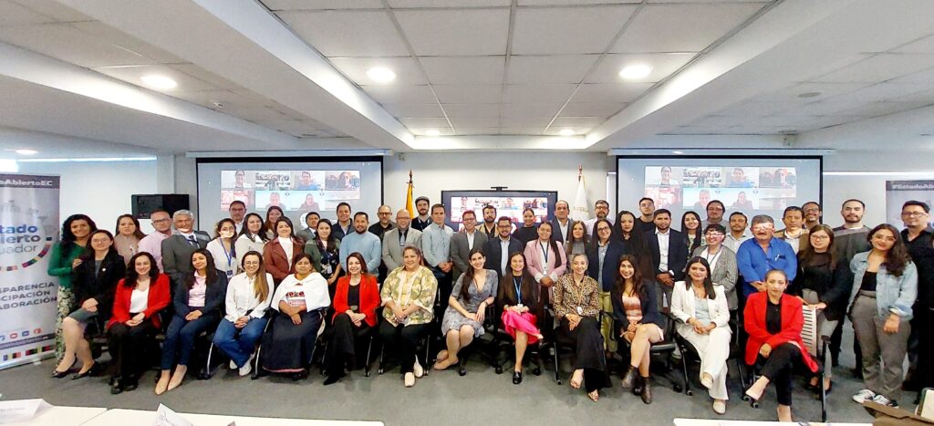 Taller tercer plan de acción nacional de Ecuador