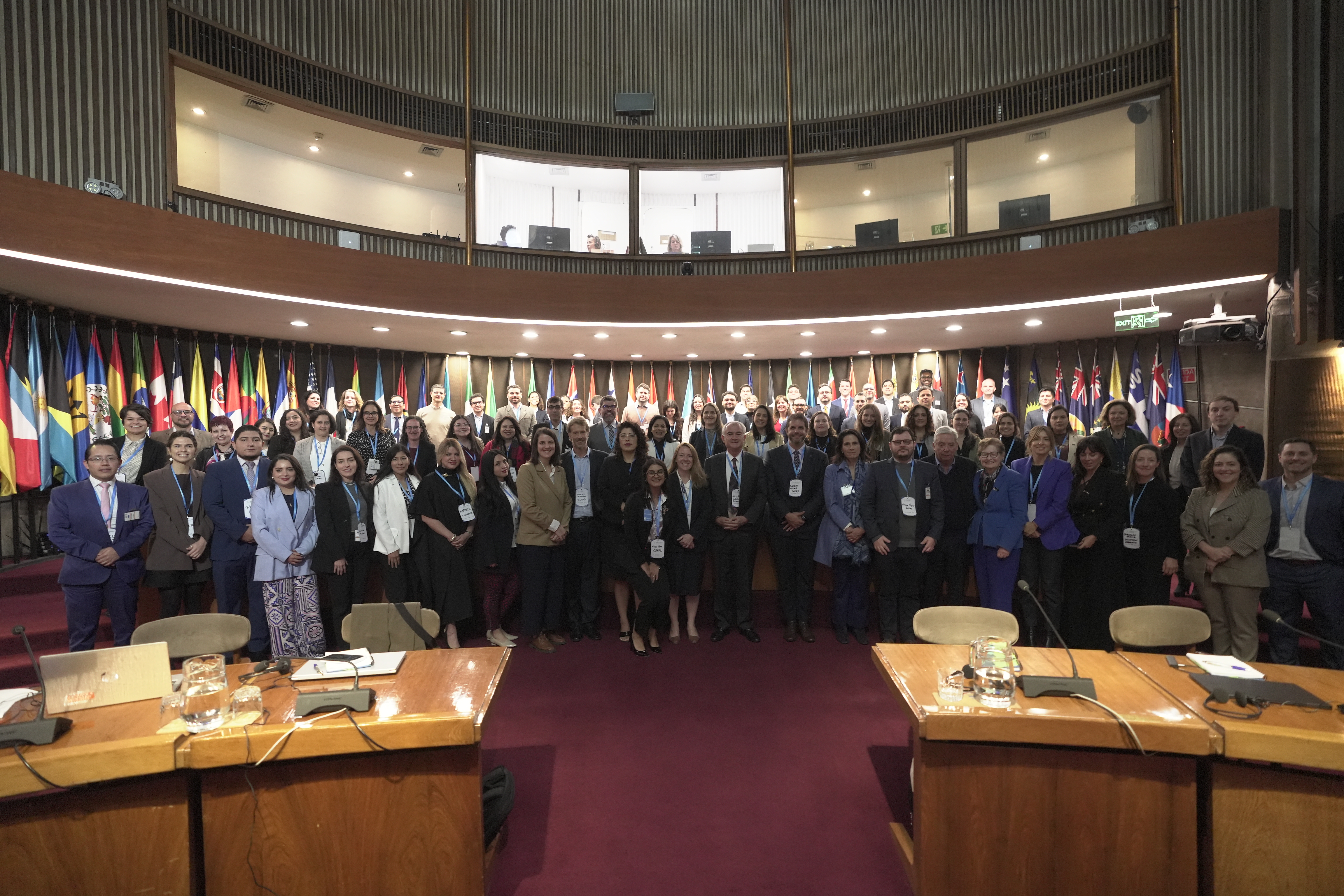 participantes en la reunión