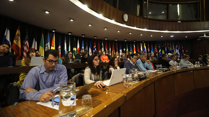 Participants in the 2014 Summer School of ECLAC.