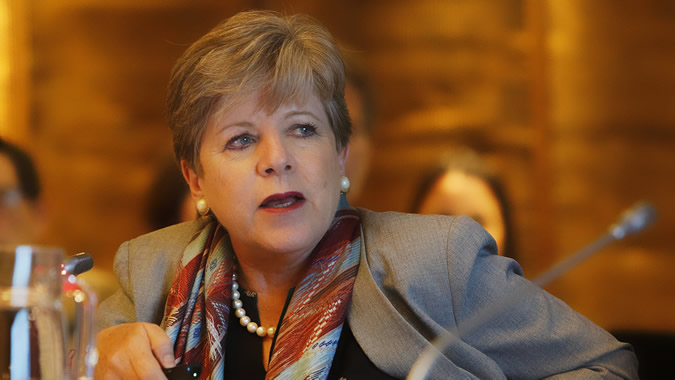 foto de Alicia Bárcena, Secretaria Ejecutiva de la CEPAL.