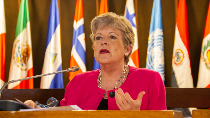 Alicia Bárcena, Executive Secretary of ECLAC. Alicia Bárcena, Executive Secretary of ECLAC