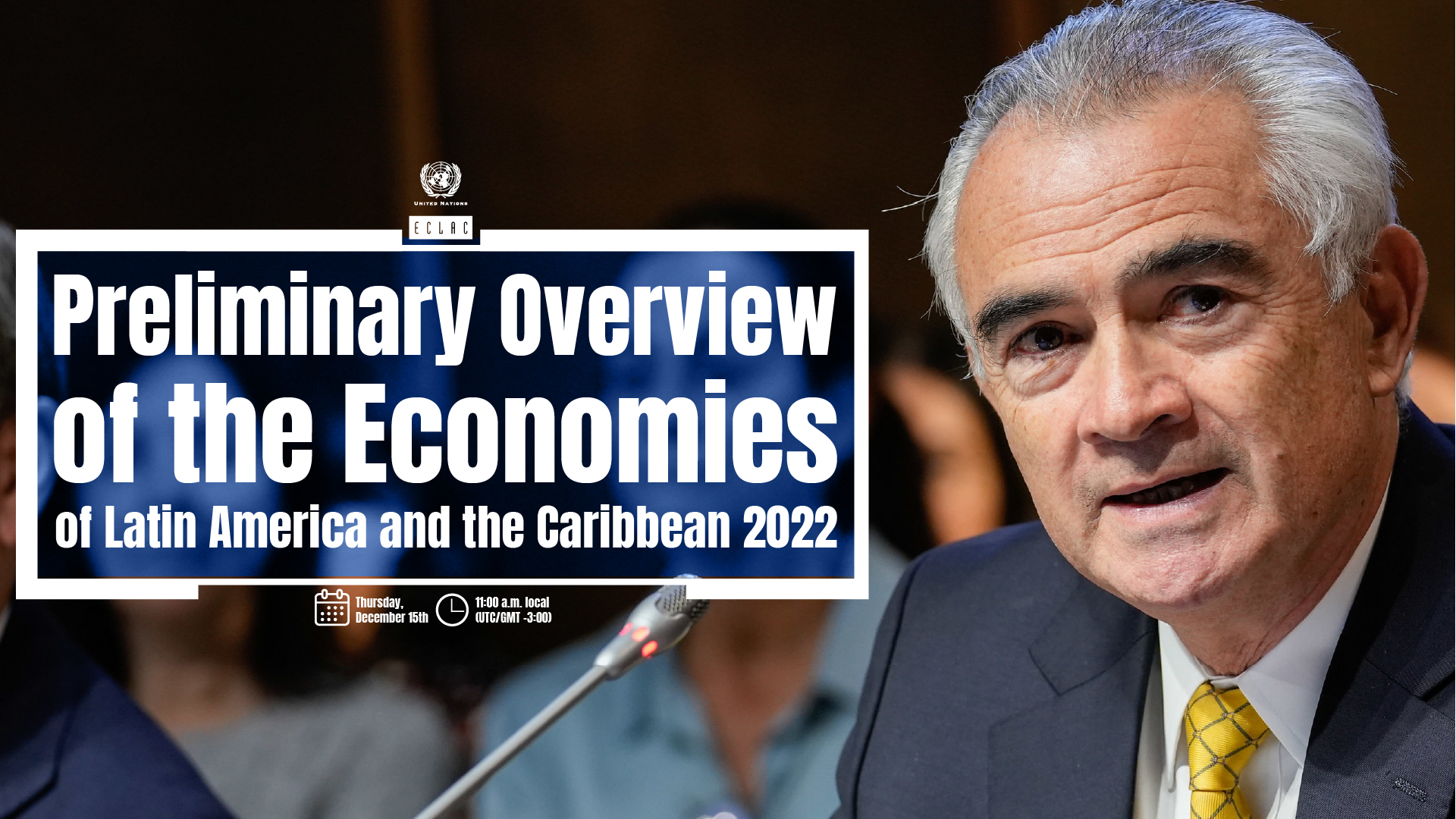 Banner launch of the Preliminary Overview of the Economies of LAC 2022