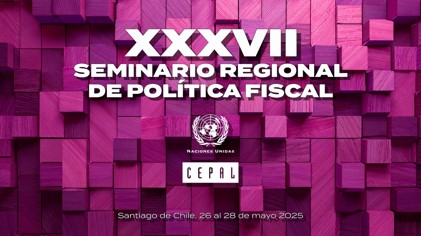 Banner XXXVII Seminario Regional de Política Fiscal