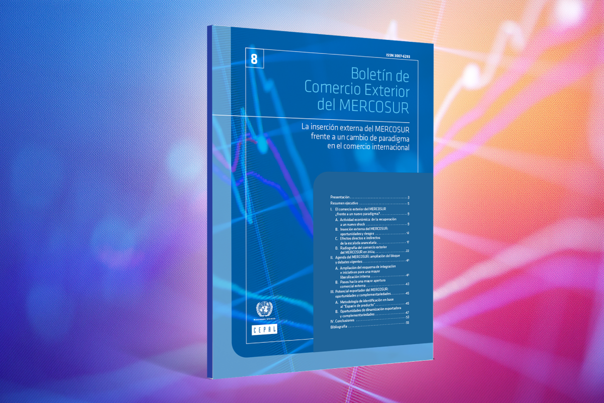 Portada Boletín de Comercio Exterior del Mercosur No. 8