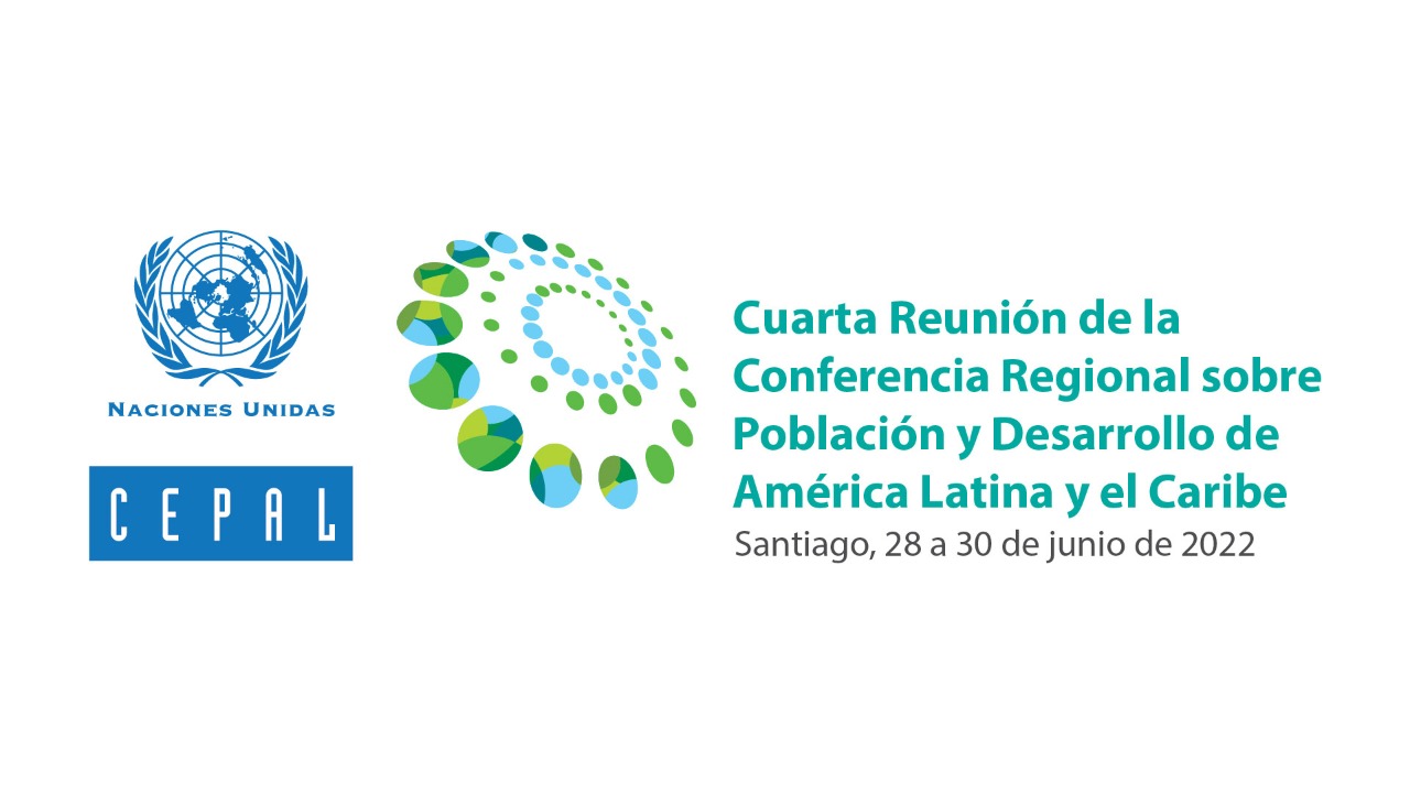 Banner Cuarta Reunión de la Conferencia Regional sobre Población y Desarrollo de América Latina y el Caribe.