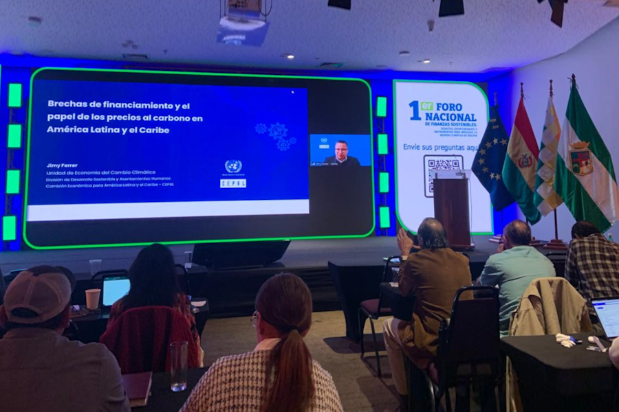 Primer Foro Nacional de Finanzas Sostenibles: oportunidades, desafíos e instrumentos para impulsar la agenda climática en Bolivia