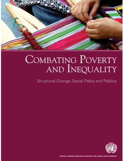 Combating Poverty and Inequality: Structural Change, Social Policy and Politics