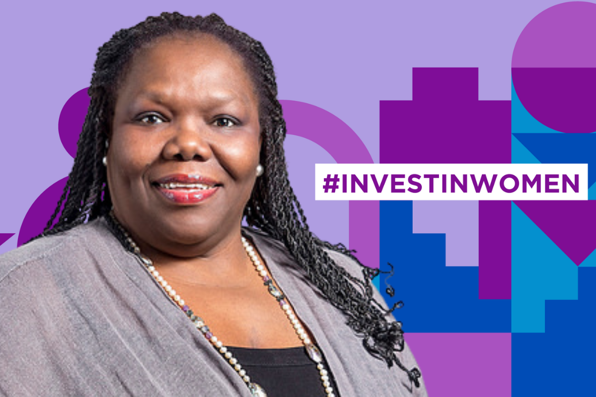 Director Diane Quarless of ECLAC Caribbean says #investinwomen