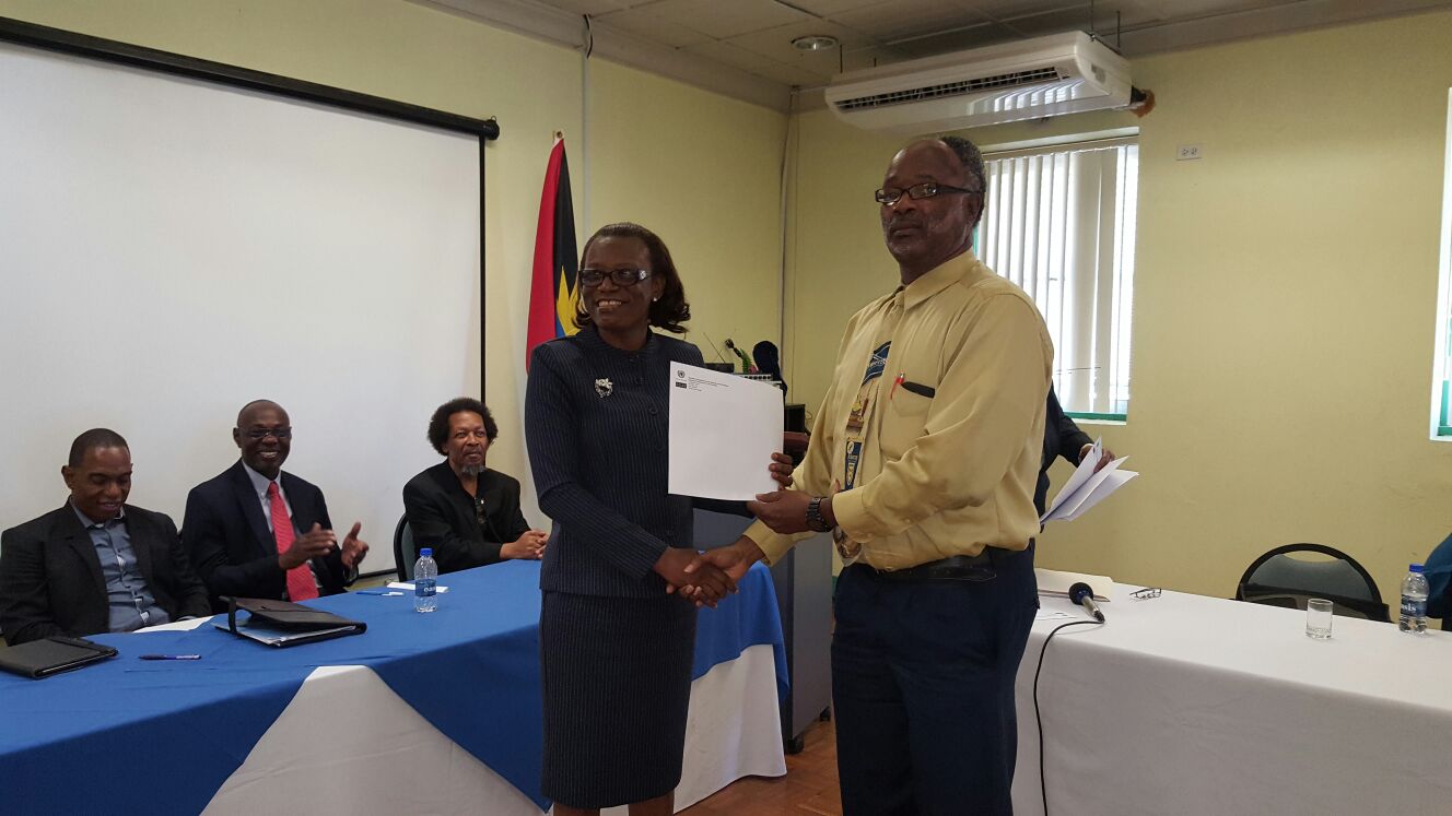 ECLAC training in Antigua and Barbuda