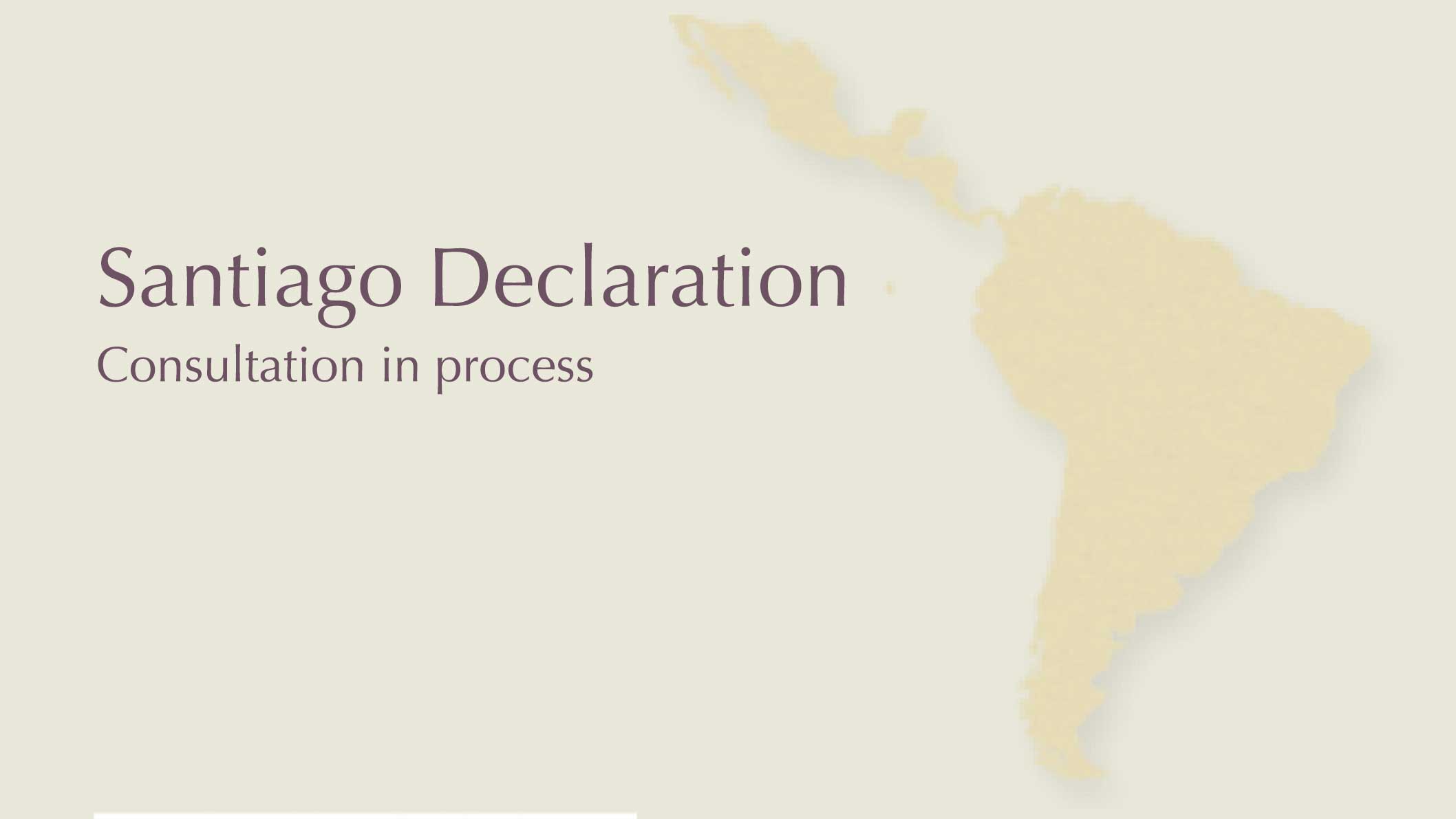 a map of latin america and the caribbean with in gold