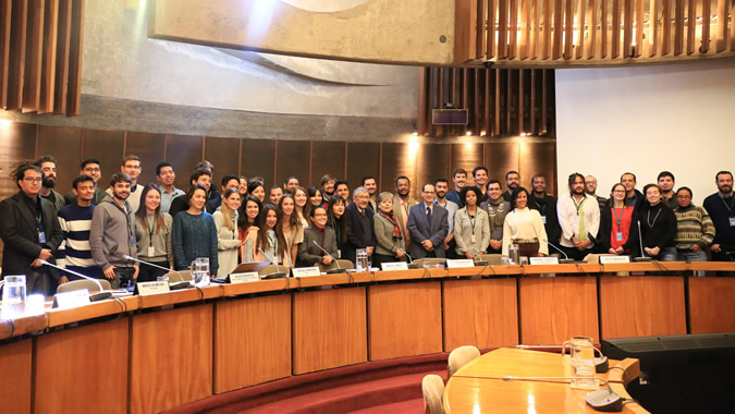 Alumnos de la edición 2019 de la Escuela sobre economías latinoamericanas de la CEPAL.