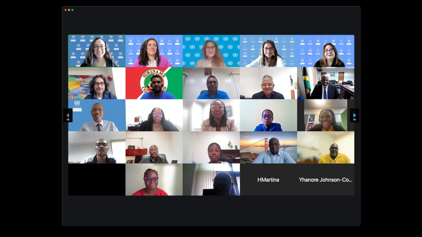 Sesión sincrónica del curso