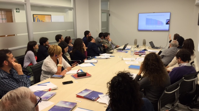 Imagen del seminario-taller sobre distribución funcional del ingreso realizado en noviembre. Imagen del seminario-taller sobre distribución funcional del ingreso realizado en noviembre.