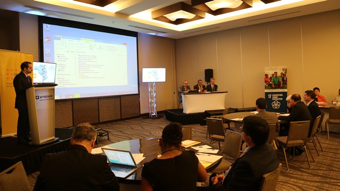 Imagen de la reunión sobre censos en Panamá.