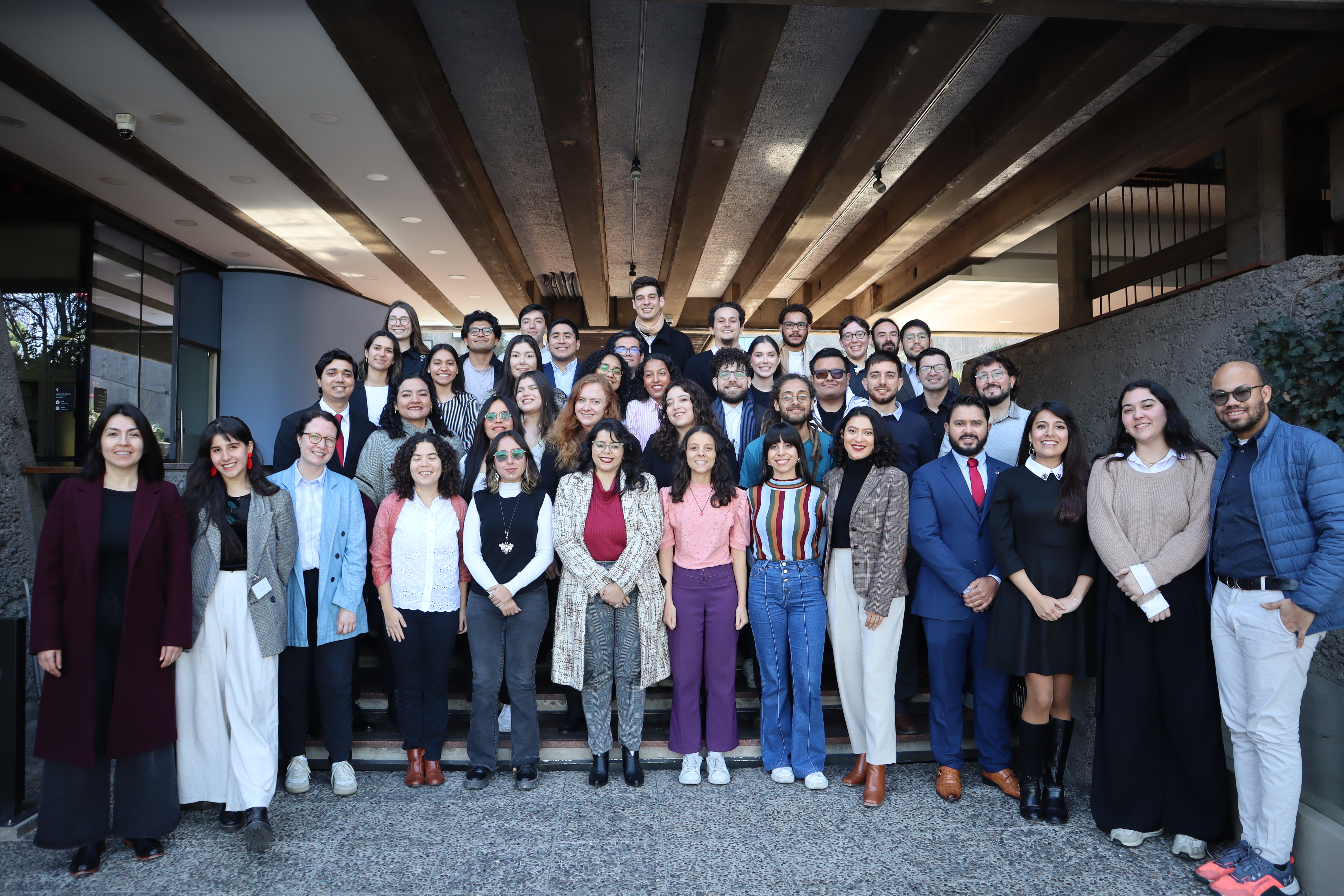 foto grupal de los estudiantes de la ELADES-CEPAL