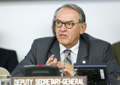 El vicesecretario general de la ONU, Jan Eliasson.
