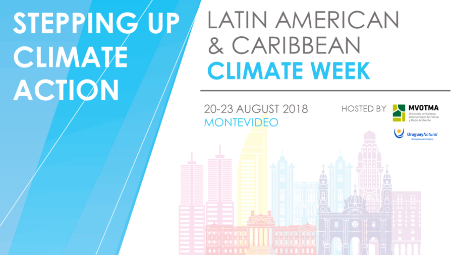 Latin American & Caribbean Climate Week Laccw flyer