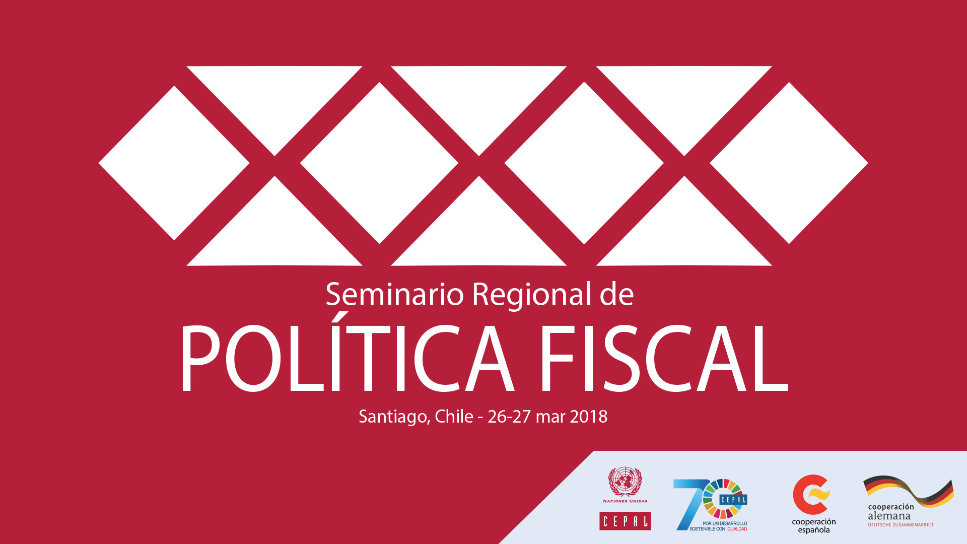 Banner Seminario Política Fiscal 2018