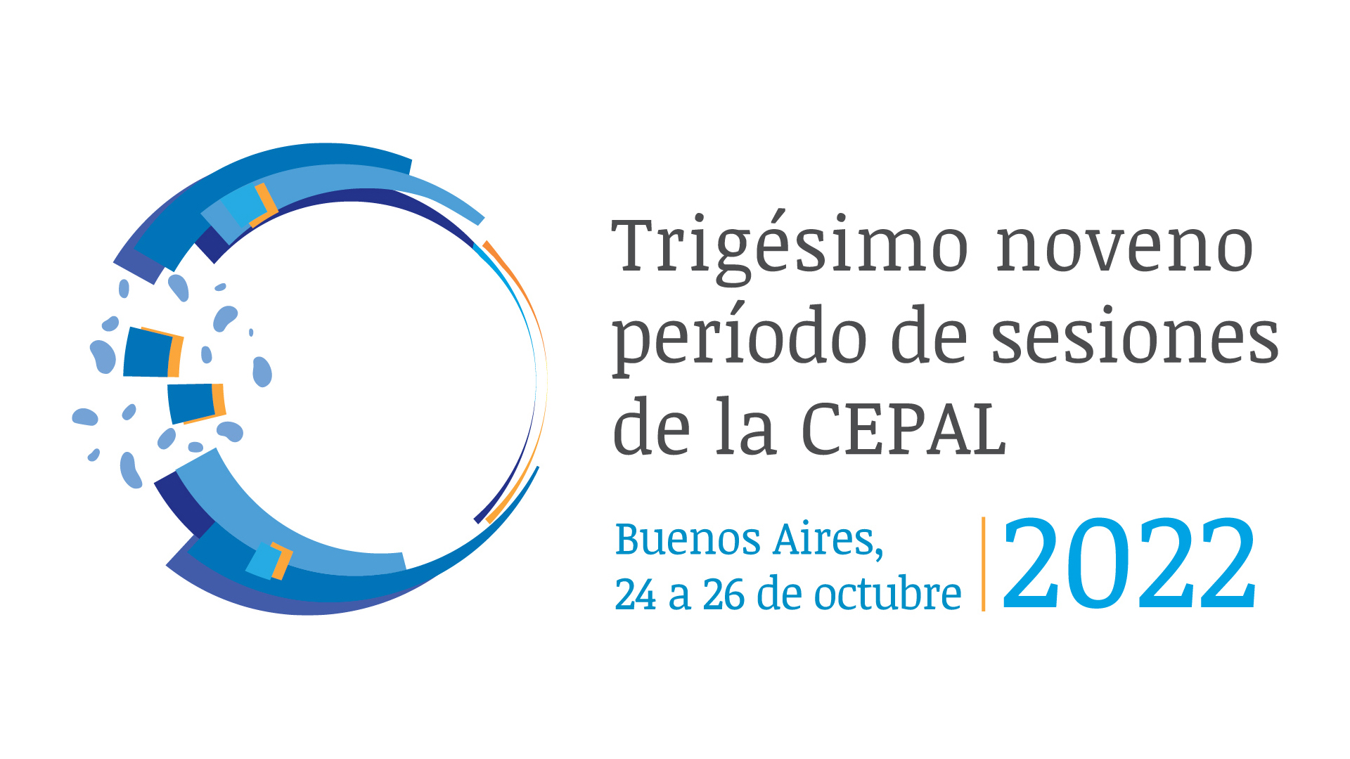 Logo del trigésimo noveno periodo de sesiones de la CEPAL