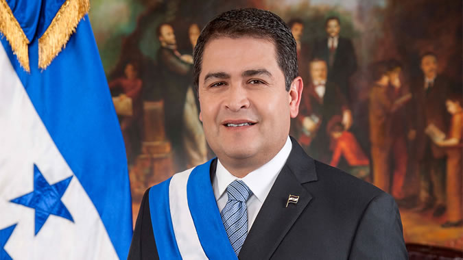 Presidente de Honduras, Juan Orlando Hernández