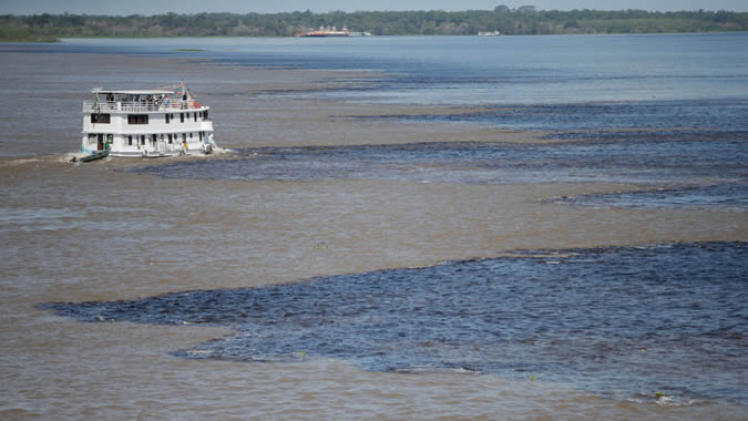 Amazonas-Solimoes river.