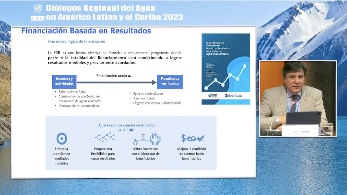 Panel Agua Financiamiento Salud CEPAL 2023