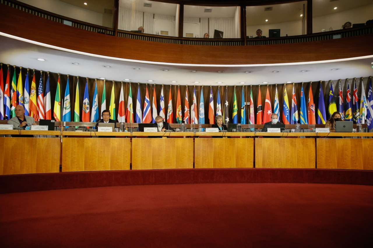 Foto testera Foro de los Países Desarrollo Sostenible 2021