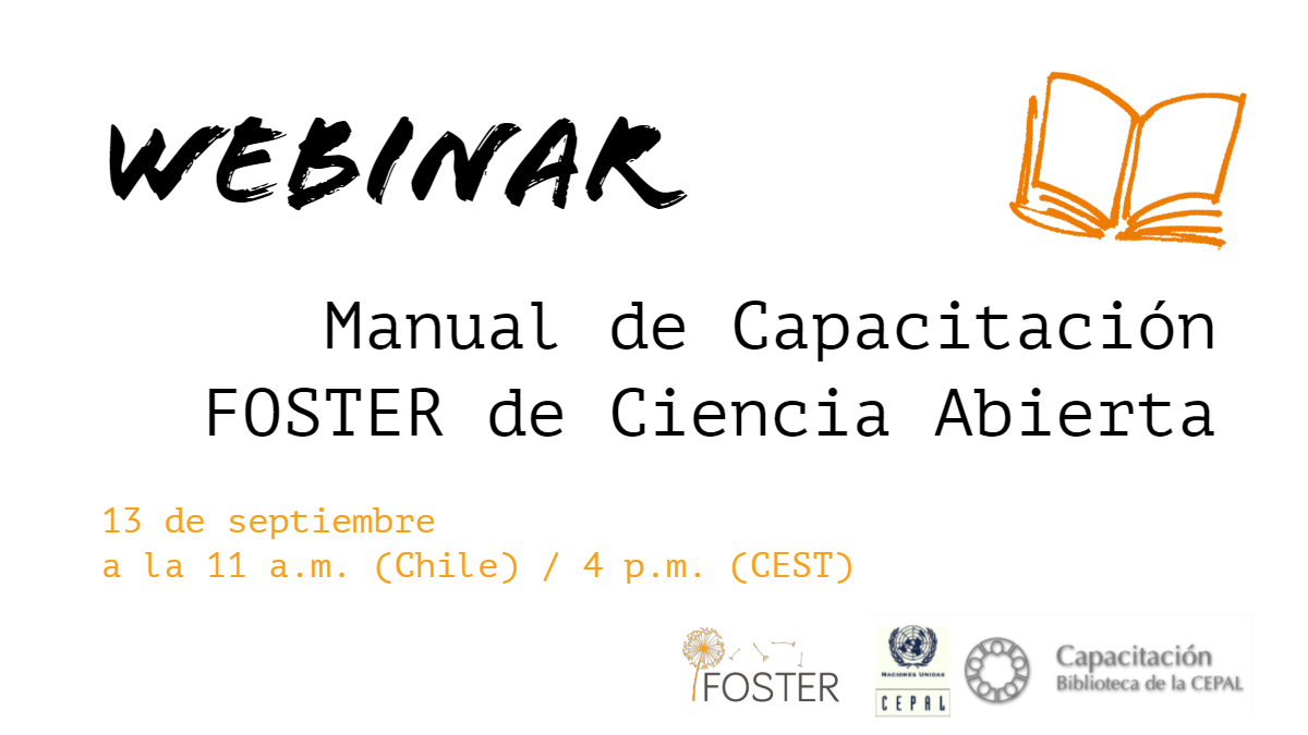 Webinar Manual Foster Ciencia Abierta