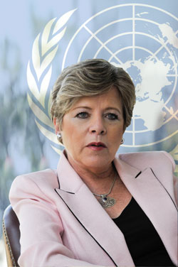 Alicia Bárcena, Secretaria Ejecutiva de la CEPAL.