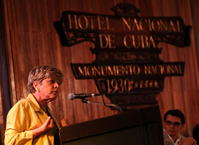 La Secretaria Ejecutiva de la CEPAL, Alicia Bárcena, inauguró seminario sobre planificación para el desarrollo en América Latina y el Caribe.