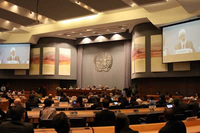 A la 69° Sesión de la Comisión Económica y Social de las Naciones Unidas para Asia y el Pacífico (CESPAP) en Bangkok asistieron más de 300 participantes de 45 países.