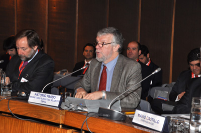 Antonio Prado, Secretario Ejecutivo Adjunto de la CEPAL.