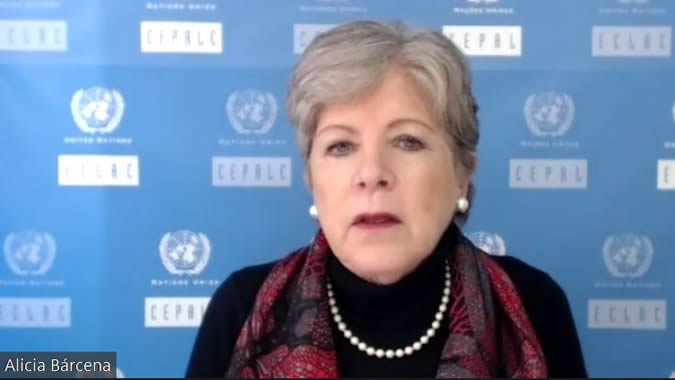 Alicia Bárcena, Secretária-Executiva da CEPAL