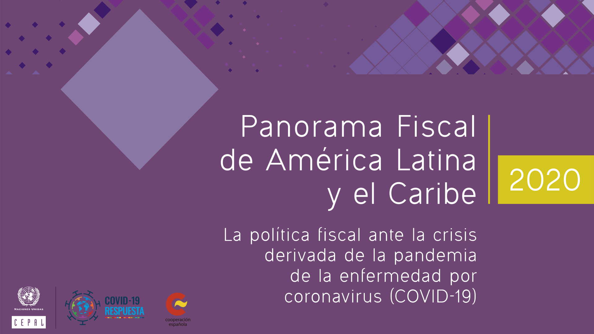 Banner Panorama Fiscal de América Latina y el Caribe 2020