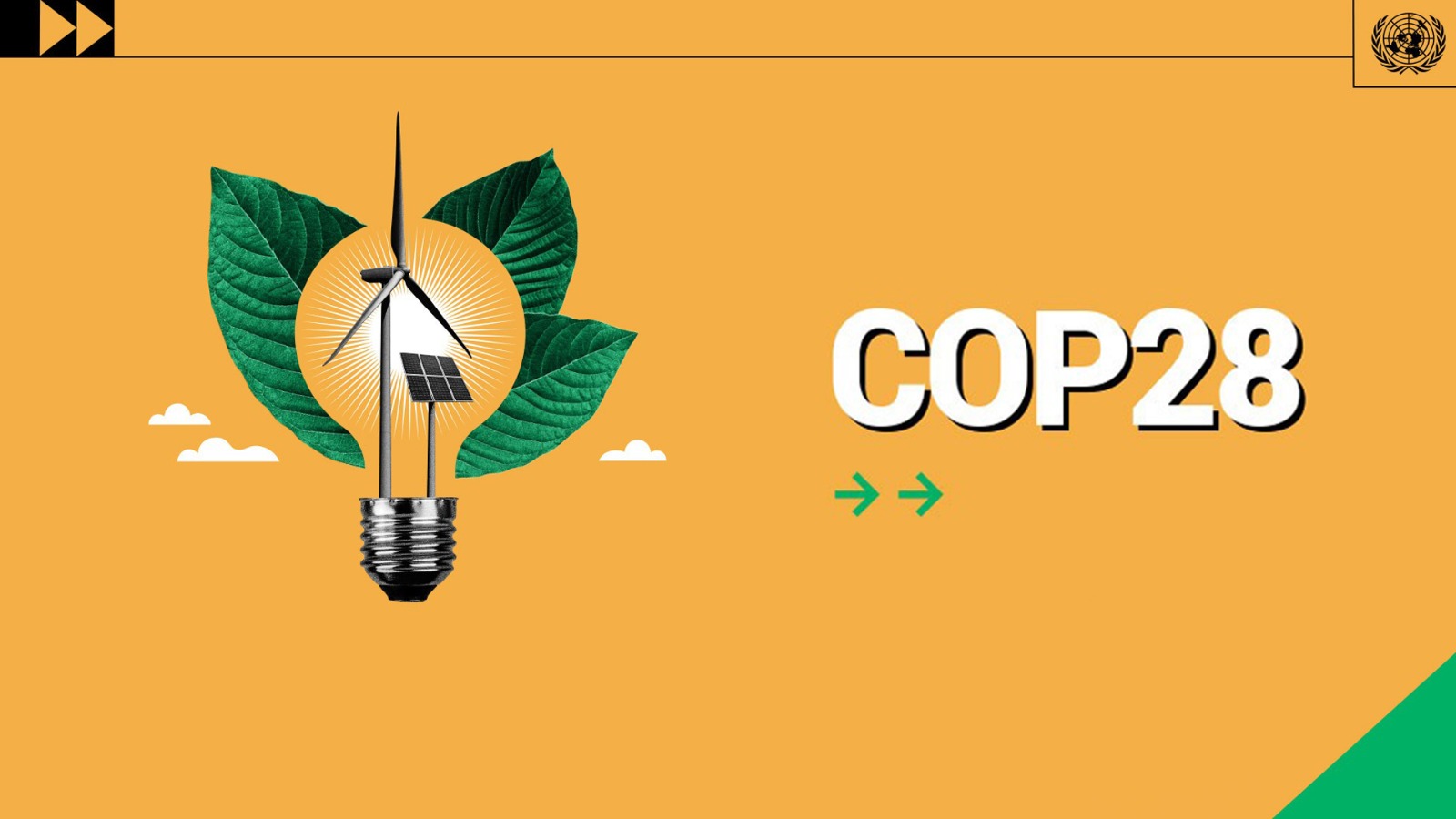 Banner de la COP28