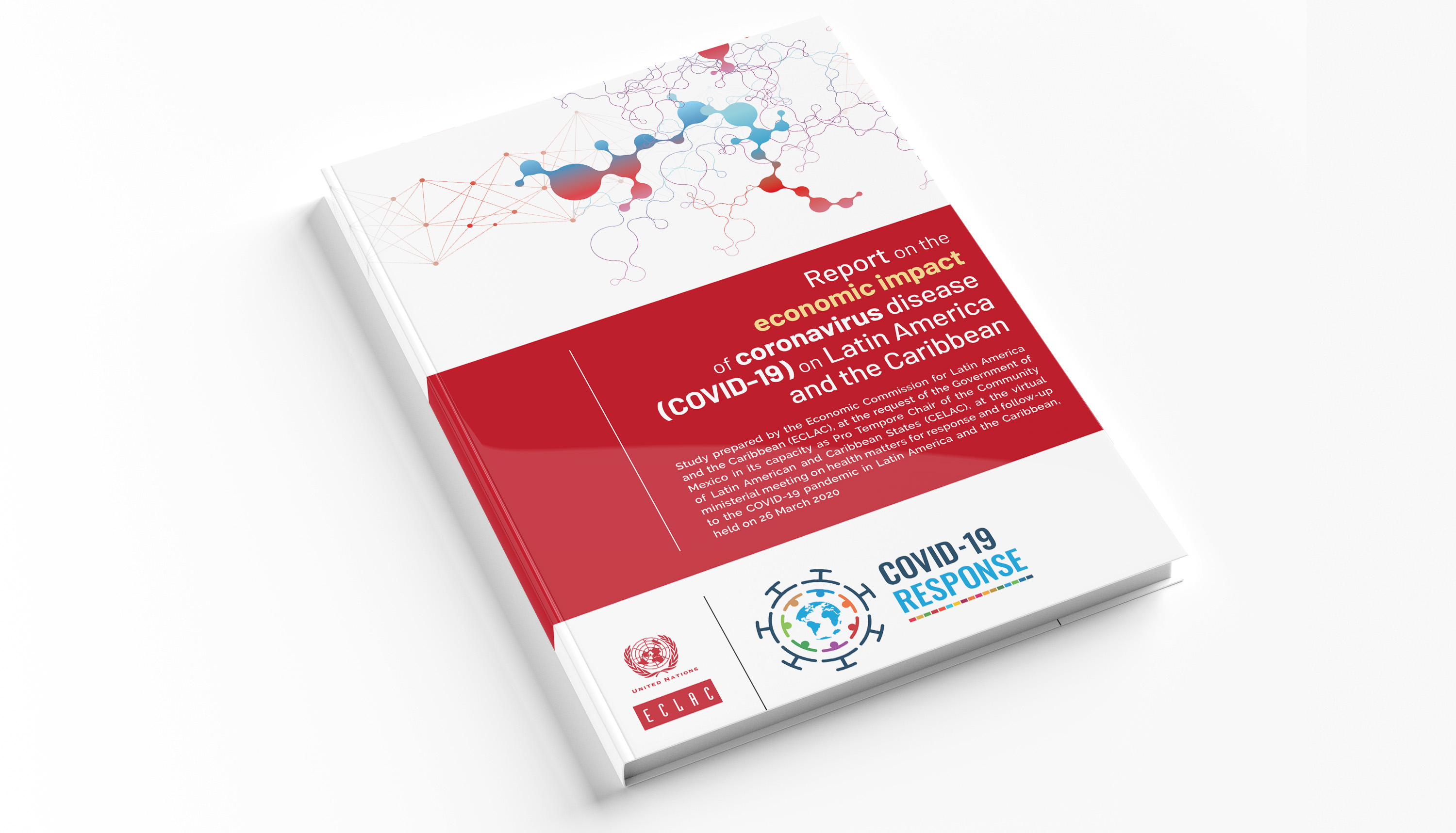 Cover ECLAC COVID-19 report to CELAC